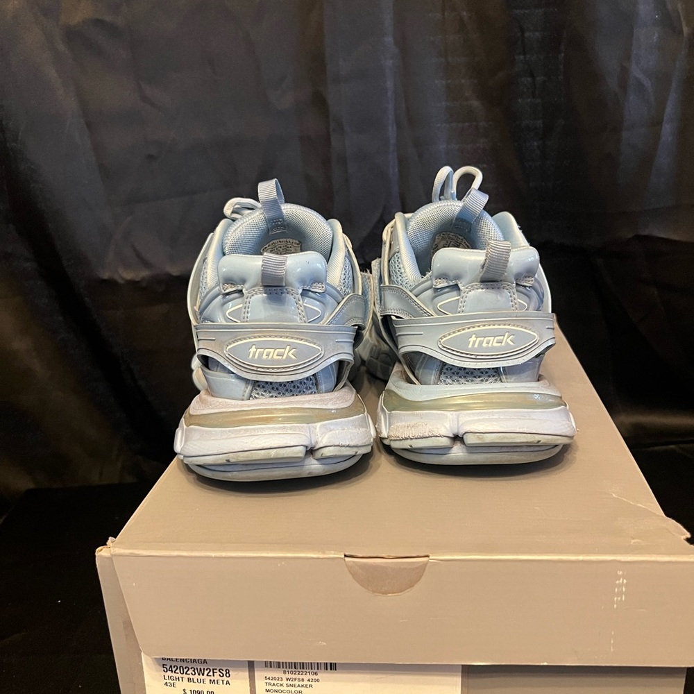 Balenciaga Light Blue Men's Sneakers - Picture 3 of 4